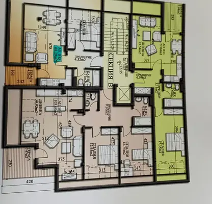 Снимка 3 — Двустаен апартамент в Стара Загора, Аязмото