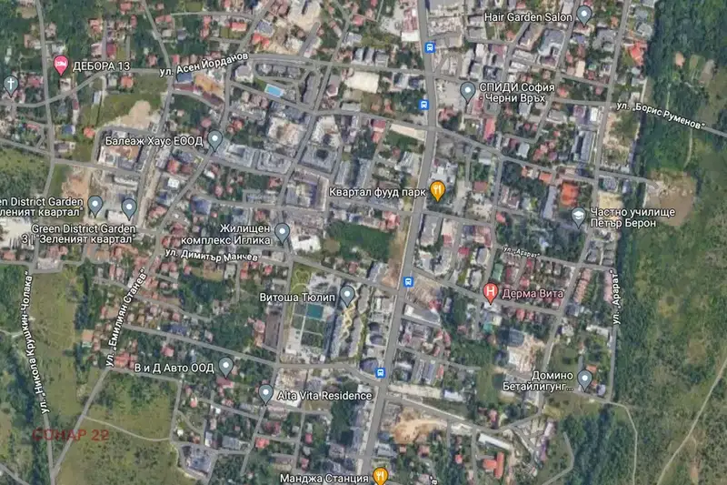 Plot in Sofiya, Krystova Vada