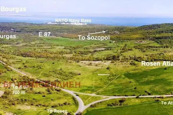 Парцел в Бургас, с. Росен