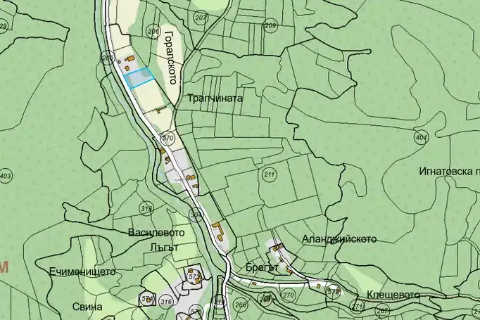 Парцел в Габрово, с. Боазът
