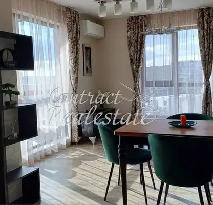 Снимка 3 — Двустаен апартамент с морска панорама в Бриз, Варна