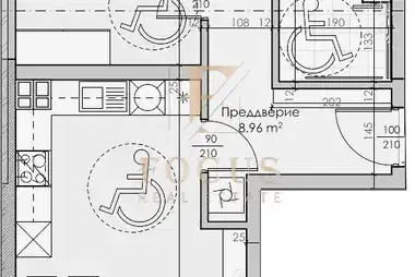 3-bedroom apartment in Plovdiv, Kyrshiyaka