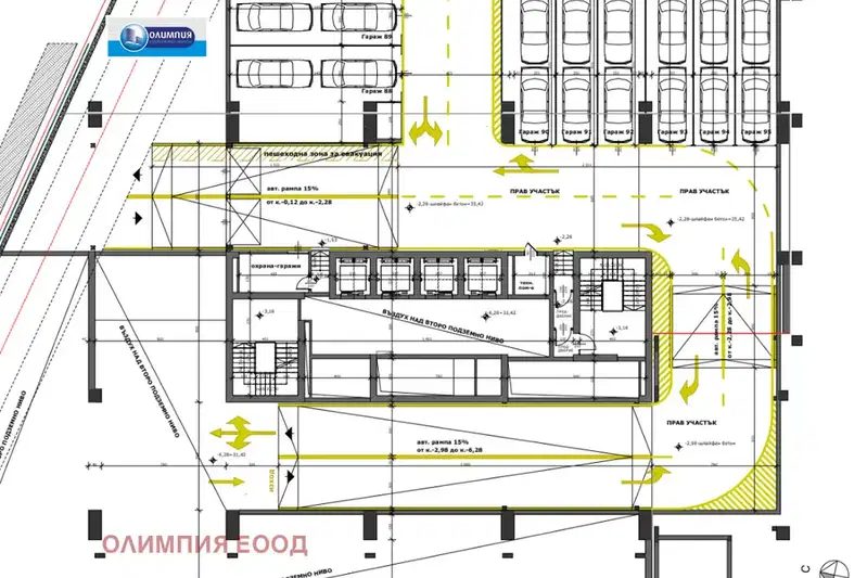 Garage/Parking in Ruse, Centyr