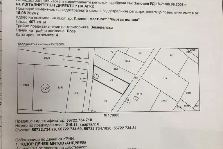 House in Pleven, Myrtva Dolina