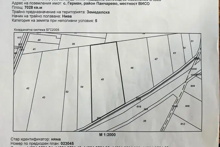 Парцел в с. Герман