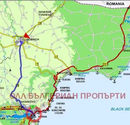 Снимка 4 — Парцел в Добрич, Добротица - Варненска