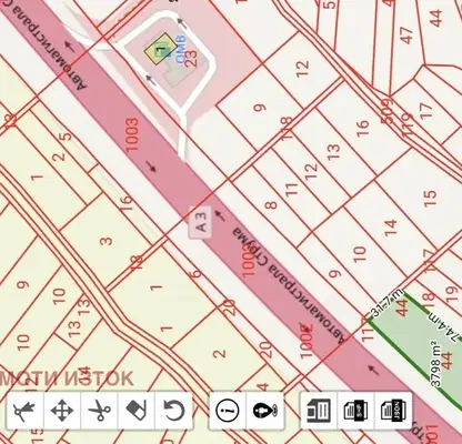 Снимка 2 — Парцел в Перник, Изток