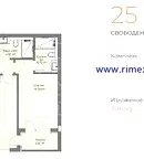 Тристаен апартамент с западно изложение в Христо Смирненски, Пловдив