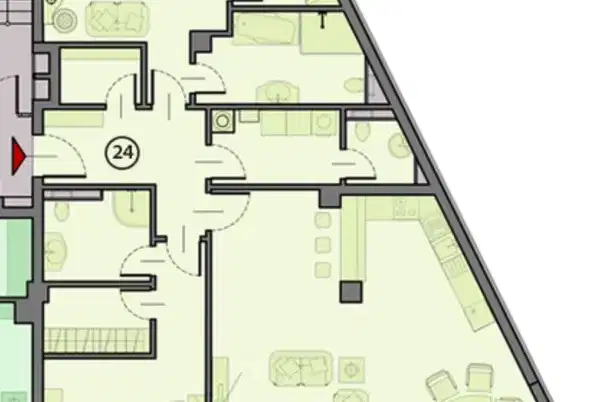 3-bedroom apartment in Sofiya, Manastirski Livadi