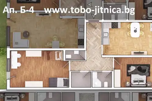 3-bedroom apartment in Sofiya, Ovcha Kupel