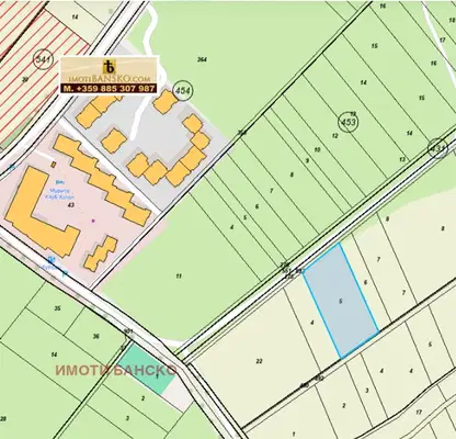 Снимка 3 — Парцел в Благоевград, Разлог