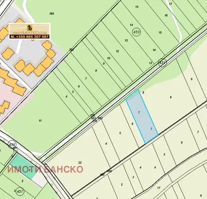 Снимка 5 — Парцел в Благоевград, Разлог