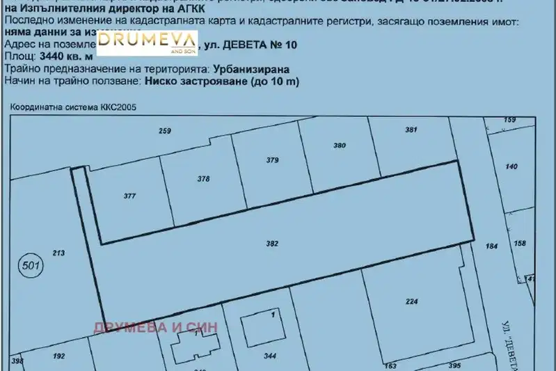 Парцел в Добрич, с. Топола