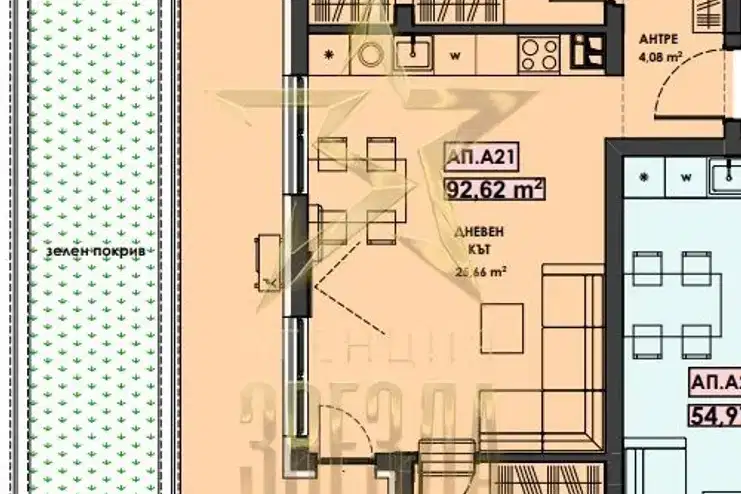 3-bedroom apartment in Plovdiv, Hristo Smirnenski
