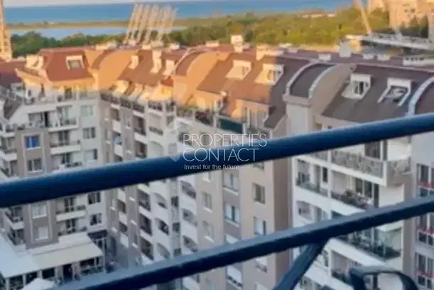 Модерен двустаен апартамент с басейн в ж.к. Зорница, Бургас