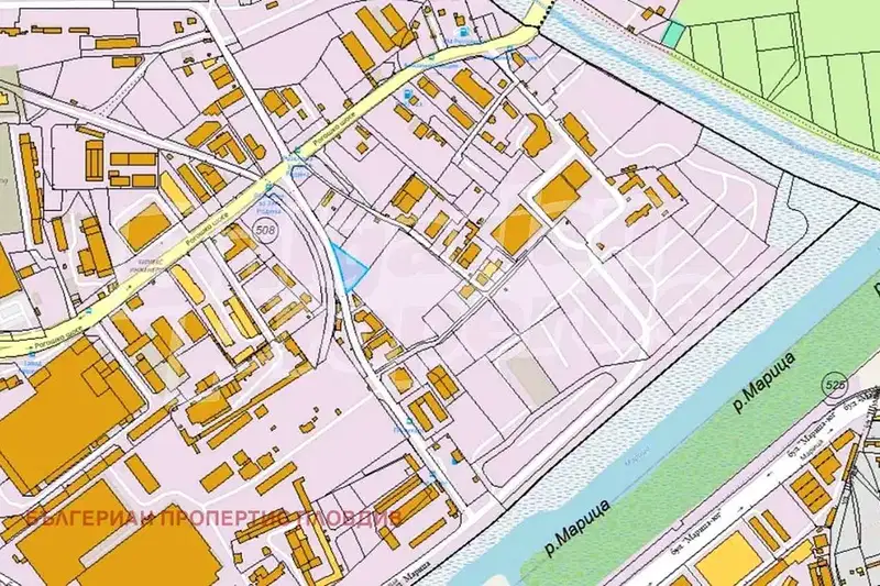 Plot in Plovdiv, Industrialna Zona - Sever