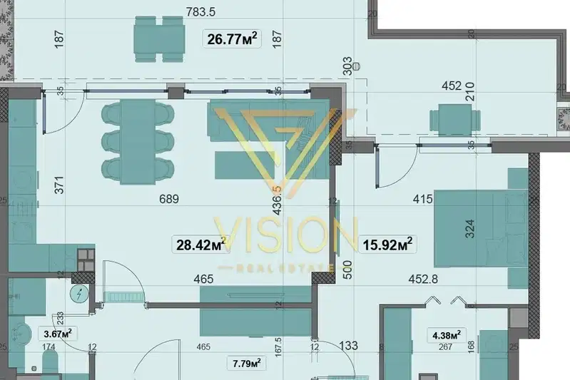 2-bedroom apartment in Sofiya, Ovcha Kupel