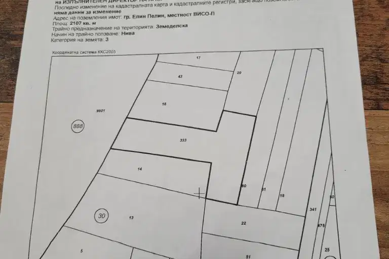 Agricultural Land in област София, Elin Pelin