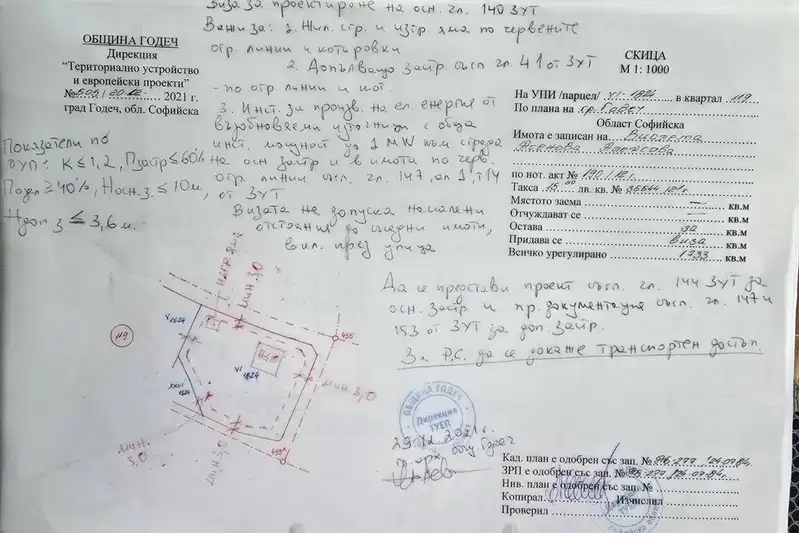 Plot in област София, Godech
