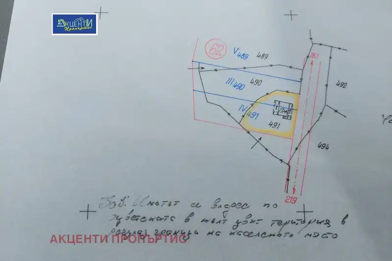 Парцел във Велико Търново, с. Миндя