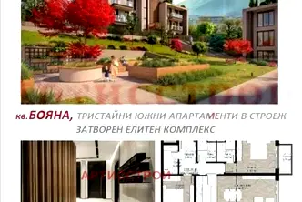 Тристаен апартамент в София, Бояна