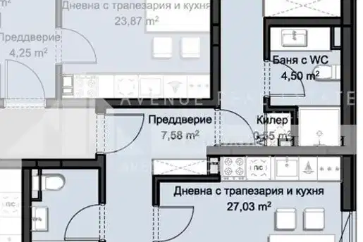 Тристаен апартамент в Пловдив, Христо Смирненски