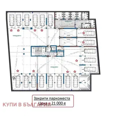 Снимка 5 — Двустаен апартамент с панорамна тераса и морска гледка в Левски, Варна