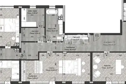 4-bedroom apartment in Sofiya, Centyr