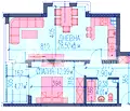 Снимка 2 — Двустаен апартамент в Пловдив, Каменица 2
