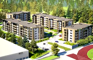 Двустаен апартамент в Раз, Промишлена зона - Изток