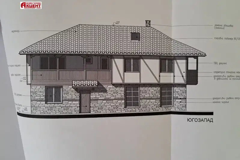 House in Oblast Gabrovo, Plachkovci