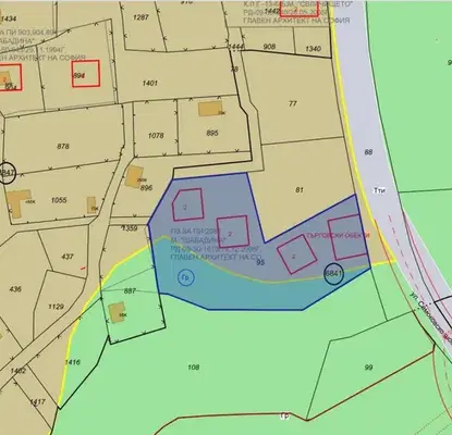 Photo 2 — Plot in Pancharevo