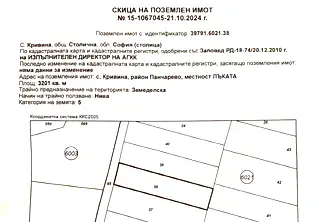 Парцел в с. Кривина
