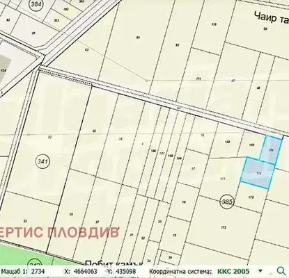 Снимка 3 — Парцел в Пловдив, Остромила