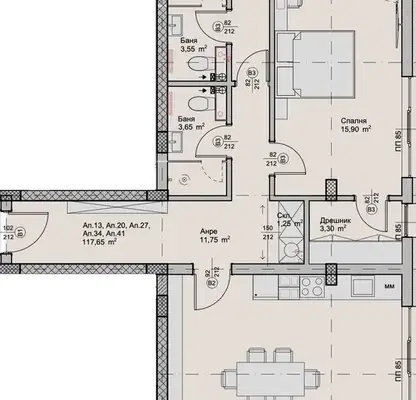Photo 4 — 3-bedroom apartment in Plovdiv, Hristo Smirnenski