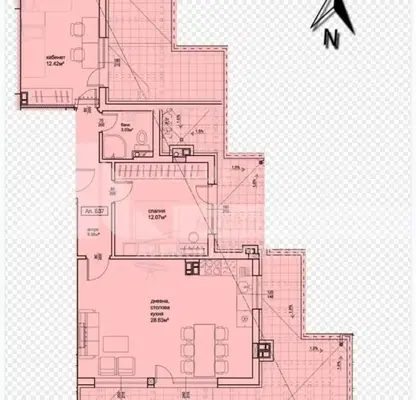 Снимка 2 — Тристаен апартамент в Пловдив, Христо Смирненски