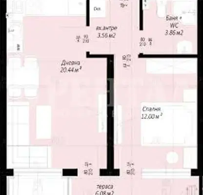 Photo 2 — 2-bedroom apartment in Plovdiv, Belomorski
