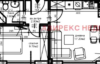 Двустаен апартамент в Пловдив, Христо Смирненски