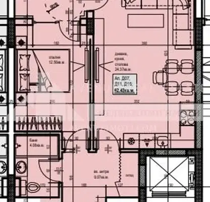 Снимка 3 — Двустаен апартамент в Пловдив, Христо Смирненски