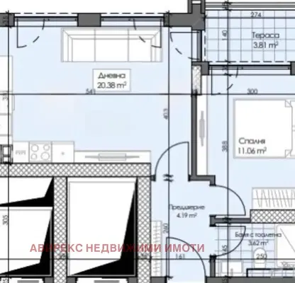 Photo 3 — 2-bedroom apartment in Plovdiv, Kyrshiyaka