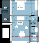 Двустаен апартамент в Пловдив, Кършияка