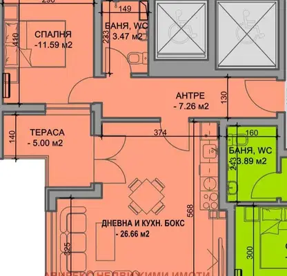 Снимка 2 — Двустаен апартамент в Пловдив, Кючук Париж
