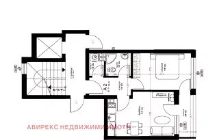 Двустаен апартамент в Пловдив, Съдийски