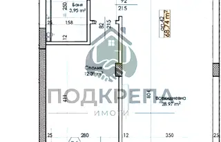 Двустаен апартамент в Пловдив, Тракия