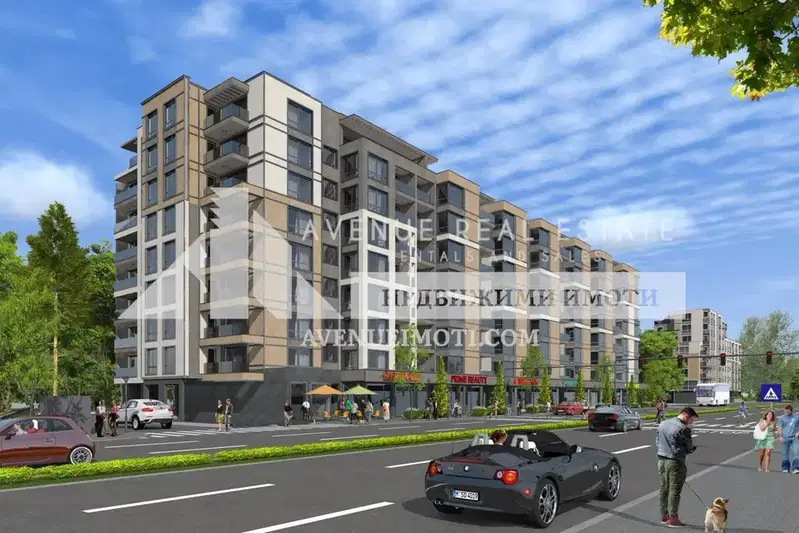 2-bedroom apartment in Plovdiv, Yujen