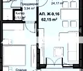 Снимка 3 — Двустаен апартамент в Пловдив, Западен