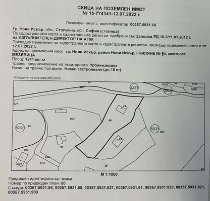Photo 2 — Plot in Novi Iskyr