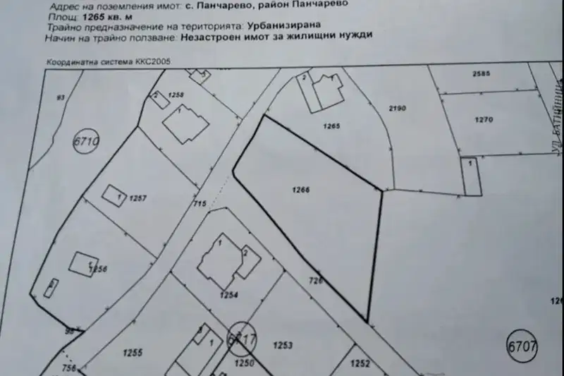 Plot in Pancharevo
