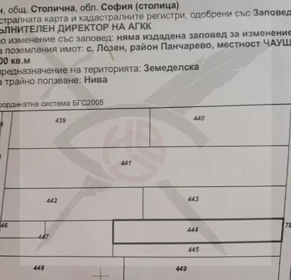Снимка 3 — Парцел в с. Лозен