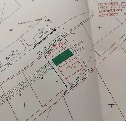 Снимка 2 — Парцел в Русе, Промишлена зона - Изток